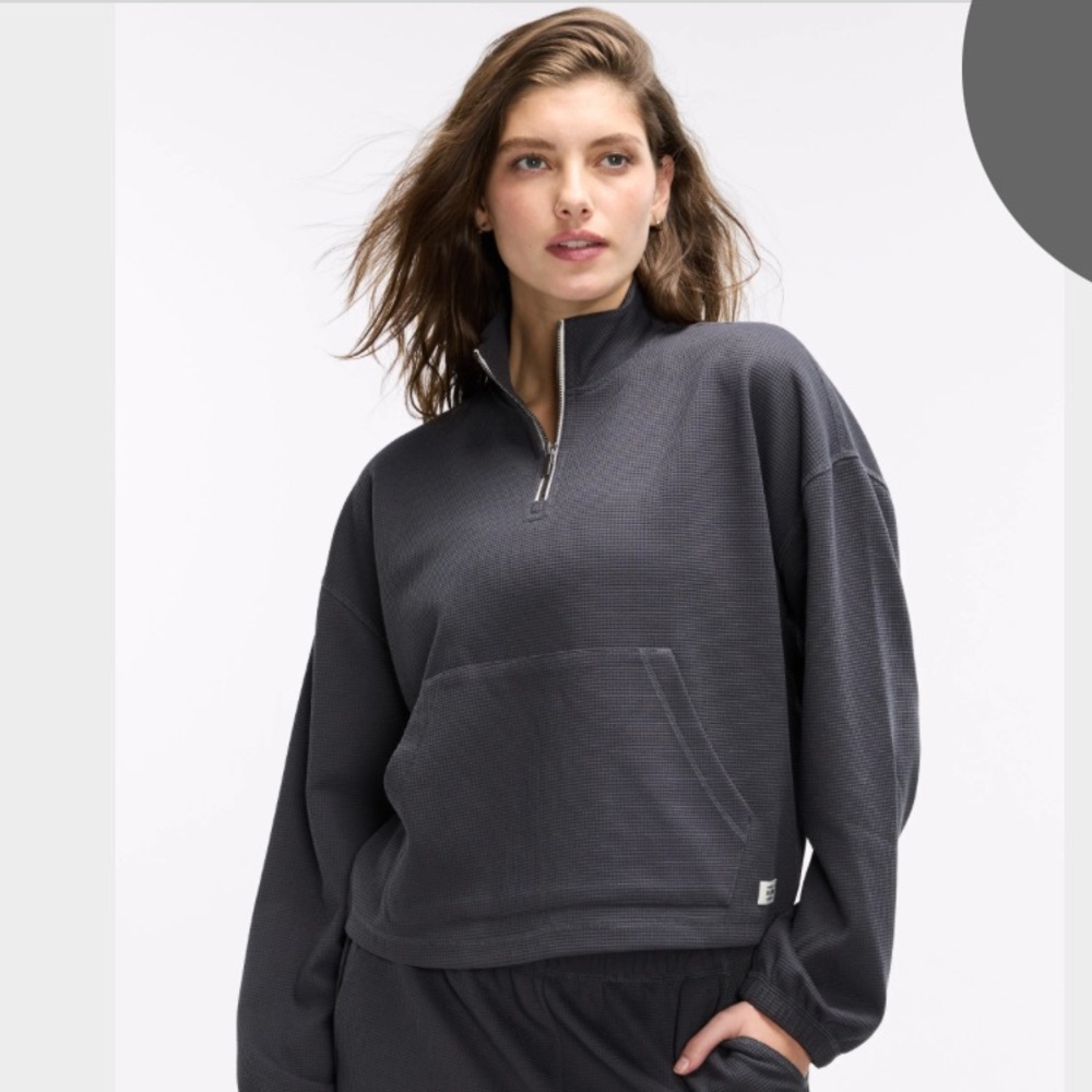 NWT - Peloton Waffle Mock Neck 1/4 Zip - Women’s S